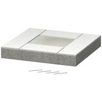OBO Bettermann 7215250 Eindstuk (b x h) 120 mm x 95 mm Grijs 1 stuk(s) - thumbnail