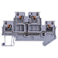 Phoenix Contact 3208511 Klem 2-etages 3.5 mm Snelaansluiting Grijs 50 stuk(s)