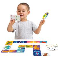 Banana Panda - laten we dino domino spelen - thumbnail