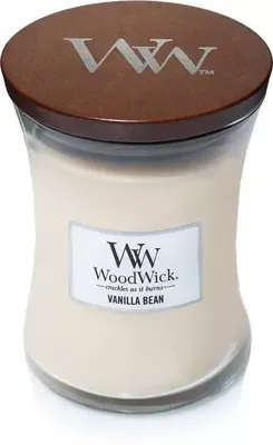 WoodWick medium candle vanilla bean