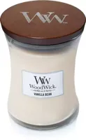 WoodWick medium candle vanilla bean - thumbnail