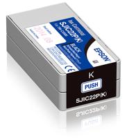 Originele inkt cartridge Epson SJIC22P(K) Zwart - thumbnail