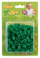Hama strijkkralen maxi - groen, 250st. - thumbnail