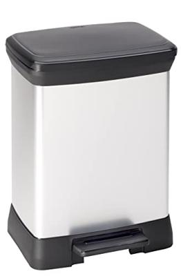 CURVER Pedaalemmer Duo Déco 10 + 18 L - 39x29x50,5 cm CURVER Pedaalemmer Duo Déco 10 + 18 L - 39x29x50,5 cm