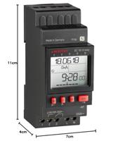 Müller SC 18.10 easy 12V ACDC DIN-rail schakelklok Digitaal 12 V/DC, 12 V/AC 4000 W - thumbnail