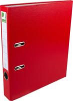 Q-CONNECT ordner, voor ft A4, uit PP en papier, met beschermrand, rug van 5 cm, rood - thumbnail