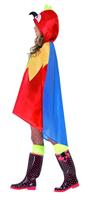 Party Poncho festival papegaai - thumbnail