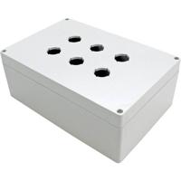 Hammond Electronics 1554MPB6 Universele behuizing 240 x 160 x 90 Polycarbonaat Grijs 1 stuk(s) - thumbnail