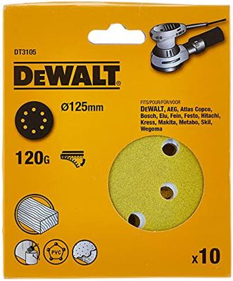 DeWalt Accessoires schuurschijf, ø125mm (d26453), k120, 10 stuks - dt3105-qz