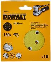 DeWalt Accessoires schuurschijf, ø125mm (d26453), k120, 10 stuks - dt3105-qz - thumbnail