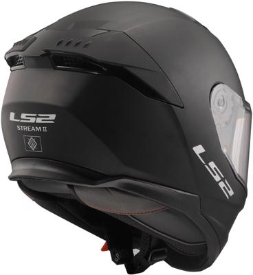 LS2 integraalhelm "ff808 stream ii solid" helmet ff808 stream i solid sw matt gr. s