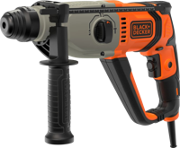 BLACK+DECKER BEHS02K 800W 2.2J SDS+ Boorhamer | In koffer - BEHS02K-QS - thumbnail