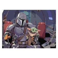Ravensburger legpuzzel star wars the mandalorian, 1000st. - thumbnail
