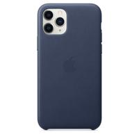 Apple leather case iPhone 11 Pro Midnight Blue - thumbnail
