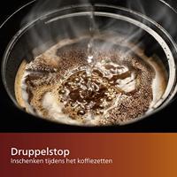 Philips café Gaia koffieapparaat met thermische kan - RVS/zwart - HD7549/20 - thumbnail
