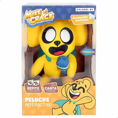 Knuffel met Geluid Mikecrack Geel 29 cm