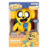 Knuffel met Geluid Mikecrack Geel 29 cm - thumbnail