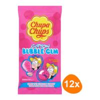 Chupa Chups - Cotton Bubble Gum Tutti Frutti - 12 stuks - thumbnail