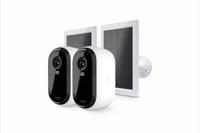Arlo Essential 2 HD Draadloze Wi-Fi Beveiligingscamera voor Buiten incl. Zonnepanelen, 1080p Video, Kleurennachtzicht, Licht, Bewegingsmelder, Sirene, 2-Weg Audio, Arlo Secure Proefperiode, Set van 2 - thumbnail