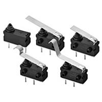 Omron D2AW-EL052D-R Microschakelaar 12 V/DC 0.1 A 1x aan/(uit) 1 stuk(s) Bag - thumbnail