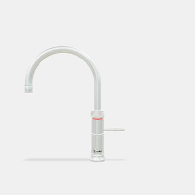 Quooker Classic Fusion Round Keukenkraan - Kokend - Warm & Koud Water - Kindveilige Dubbeldruk - RVS