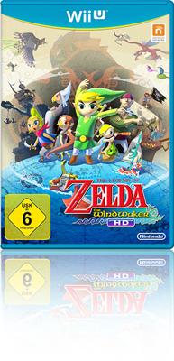 The Legend of Zelda the Wind Waker HD (verpakking Duits, game Engels)