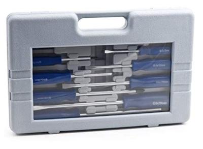 Schroevendraaiersset 12 delig chroom-vanadium Schroevendraaiersset 12 delig chroom-vanadium