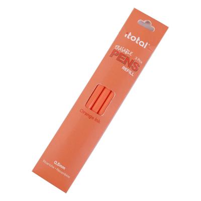 Itotal Uitwisbare inkt navulling oranje, 3st.