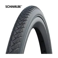 SCHWALBE 26x1.00 (25-590) marathon plus rolstoel zwart draad 11284440.01 - thumbnail