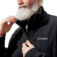 BERGHAUS Prism Half Zip Polartec® Fleece - Polar sweatshirt voor heren, maat L (zwart) - thumbnail