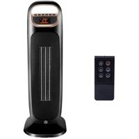 Elektrische Kachel met Afstandsbediening en Timer - Zwart - thumbnail
