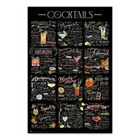 Poster Cocktails 61x91,5cm - thumbnail