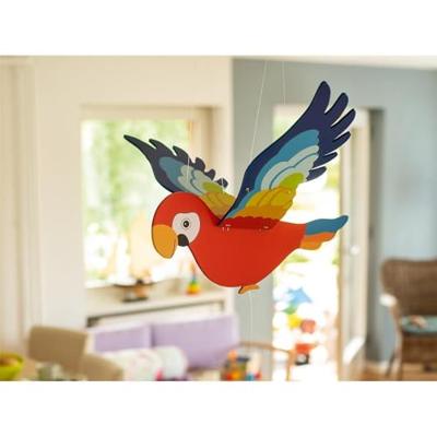 Goki houten swingfiguur papegaai