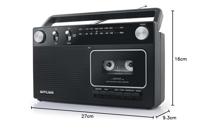 Muse M-152RC - Draagbare radio/cassetterecorder - thumbnail