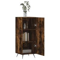 Dressoir 34,5x34x90 cm bewerkt hout gerookt eiken - thumbnail