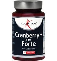 Lucovitaal Cranberry met X-tra Lactobacillus Capsules - thumbnail