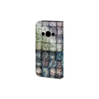 Wallet Case met Pasjes Samsung Galaxy Xcover 3 | Xcover 3 VE Spijkerbroeken - thumbnail