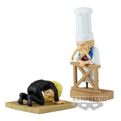 One Piece WCF Log Stories Figure - Sanji & Zeff