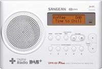 Sangean DPR-69+ Transistorradio DAB+, VHF (FM) Acculaadfunctie Wit - thumbnail