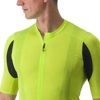 Castelli Superleggera 3 korte mouw fietsshirt groen/geel heren L - thumbnail