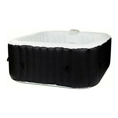 SUN SPA Vierkante opblaasbare opblaasbare spa - 6 personen - 1, 85 x H 0, 65 m