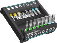 HAZET SmartHolder met 16 bits | kort 2304SH-2 | 1/4 inch (6,3 mm) zeskant massief | Sleufprofiel, Pozidriv-profiel PZ, Binnen-TORX®-profiel | 16-delig - thumbnail