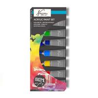 Acrylverf nassau art set met 8 kleuren - thumbnail