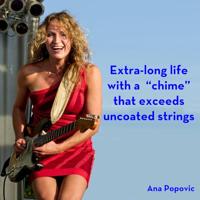 DR Strings Dragon Skin+ Coated Electric Guitar Strings Light 9-42 voor elektrische gitaar - thumbnail