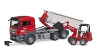 Bruder MAN TGS vrachtwagen met Schäffer 2630 - thumbnail