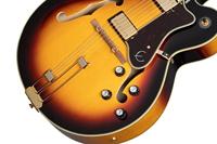 Epiphone Original Collection Broadway Vintage Sunburst semi-akoestische gitaar met premium gigbag - thumbnail