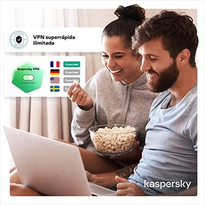 Managementsoftware Kaspersky Premium 10 Dispositivos Caja 1 año ESP Blauw