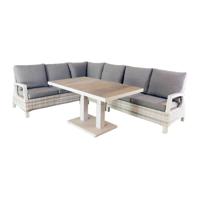 Dining hoekset West Haven Frozen Grey Oosterik Home - Oosterik home - thumbnail