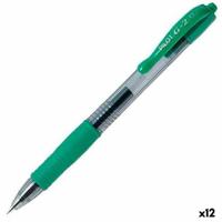 Gelpen Pilot G-2 07 Groen 0,4 mm (12 Stuks) - thumbnail