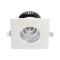 Vierkante LED Inbouwspot 6W IP65 Waterdicht 4200K Mat Wit - thumbnail